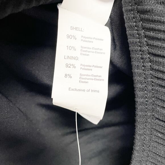 Cupshe Women's Geo Stitching Wrap Cutout One Piece Swimsuit Black Size Medium - Picture 4 of 6